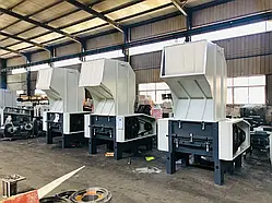 ♻️ Промислова дробарка для пластику та вторсировини AMG‑800+ | Потужність 30 кВт, до 1200 кг/год