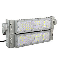 Лед прожектор Omega 100-01 100W 12000Lm 5000К лінзи 30⁰ або 90⁰ на вибір