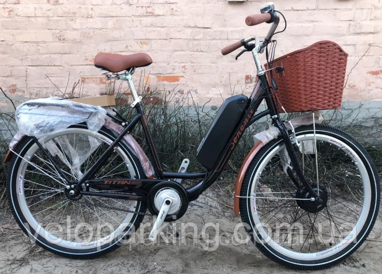 Електровелосипед 26 Titan 3500W, 36V10AH, 18A мотор-колесо MXUS міська жіноча дорожня Україна