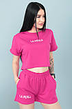 Костюм спортивний з шортами "La perla", фото 2