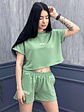 Костюм спортивний з шортами "La perla", фото 3