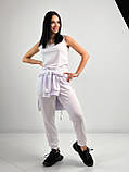 Спортивний трикотажний костюм трійка "Weekend" | Норма і батал | Розпродаж моделі, фото 7