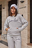 Жіночий спортивний костюм з худі "Team"| Норма і батал | Розпродаж моделі, фото 5