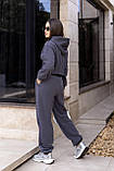 Спортивний костюм на флісі з коротким худі "Navi" | Норма і батал | Розпродаж моделі, фото 10