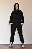 Трикотажний спортивний костюм на флісі "Sport Set" Туреччина| Розпродаж моделі, фото 7