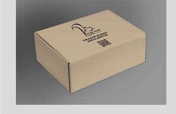 Коробка NUTS CLUB 27*18*10 бура