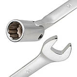 Ключі ріжково-шарнірні JCB набір 10 предметів (8, 10, 12 - 17, 19, 21 мм) JCB-5010R, фото 8