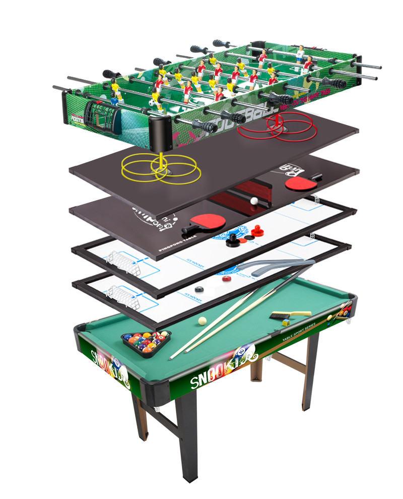 Настільна гра 6в1 Avko GT04 футбол, більярд, тініс, аерохокей