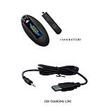 Анальна вібропробка з 4 режимами вібрації, руху вгору-вниз та пультом керування Mr.Play Remote Control Vibrating Anal Plug, фото 9