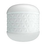 Компактний мастурбатор із подвійним входом та текстурованим каналом Pretty Love Masturbator Crystle White, фото 4