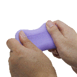 Компактний мастурбатор із подвійним входом та текстурованим каналом Pretty Love Masturbator Cary Purple, фото 8