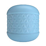 Компактний мастурбатор із подвійним входом та текстурованим каналом Pretty Love Masturbator Cole Light Blue, фото 4