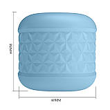 Компактний мастурбатор із подвійним входом та текстурованим каналом Pretty Love Masturbator Cole Light Blue, фото 9