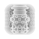 Компактний мастурбатор із подвійним входом та текстурованим каналом Pretty Love Masturbator Cary Transparent, фото 5