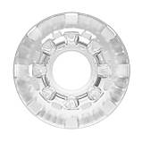 Компактний мастурбатор із подвійним входом та текстурованим каналом Pretty Love Masturbator Cary Transparent, фото 6