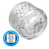 Компактний мастурбатор із подвійним входом та текстурованим каналом Pretty Love Masturbator Cary Transparent, фото 2