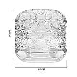 Компактний мастурбатор із подвійним входом та текстурованим каналом Pretty Love Masturbator Cary Transparent, фото 8