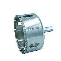 Коронка алмазна по керамограніту - 68 мм Haisser