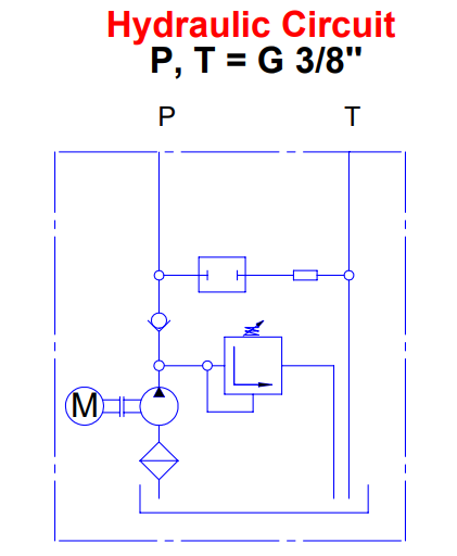Схема маслостанції Hydro-Pack