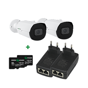 Комплект для керування та контролю доступу автотранспорту на 2 камери GV-805