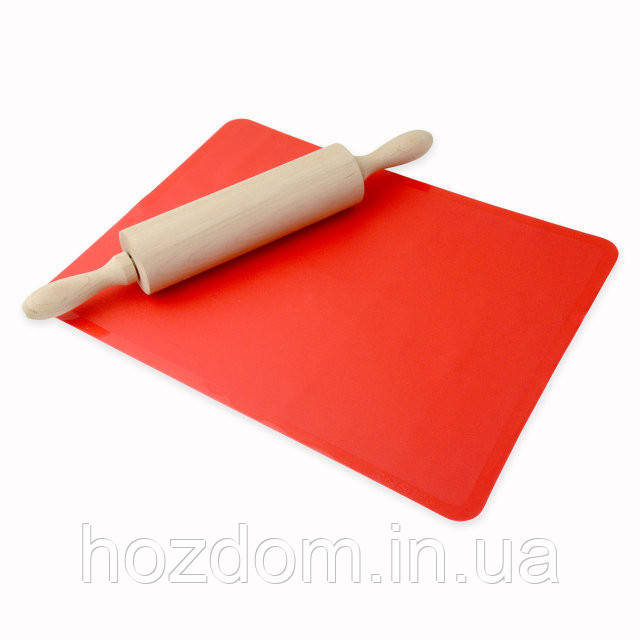 Килимок силіконовий 40.3*30*0.1 см для розкочування тіста