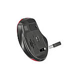 Мишка Defender Prime MB-053 Silent Wireless Red (52052), фото 2