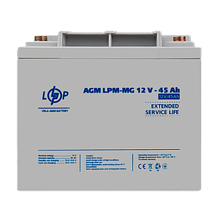 Акумулятор мультигелевий LPM-MG 12V - 45 Ah