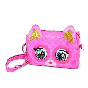 Сумочка інтерактивна ,кліпає очима ,реагує на дотик, фото 2