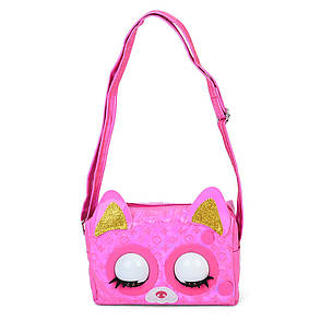 Сумочка інтерактивна ,кліпає очима ,реагує на дотик, фото 3