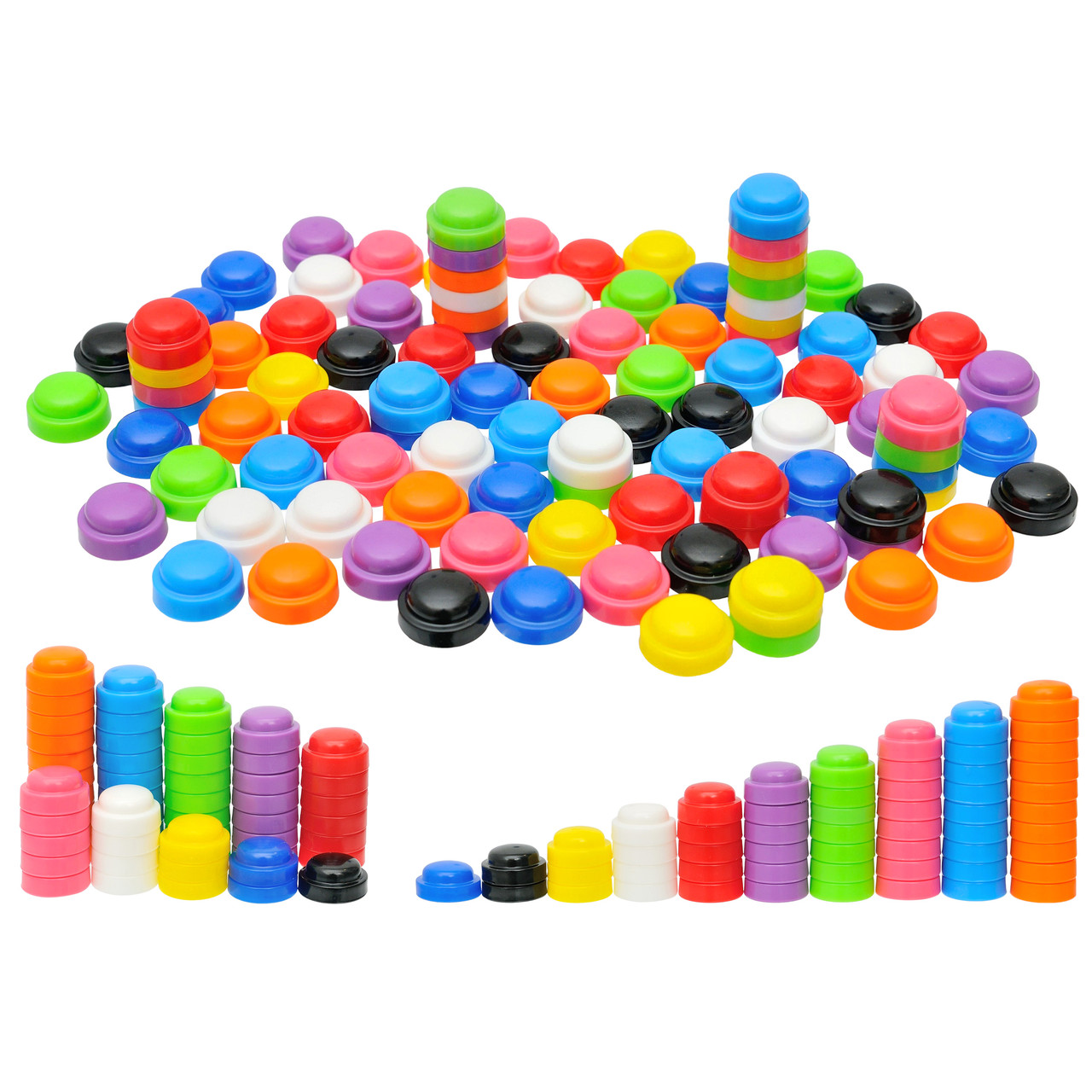 Фішки для рахунку та занять  (100 шт.), фото 1