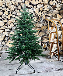 120 см Штучна ялинка новорічна лита Classic Mix зелена