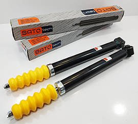 Амортизатор задній олива (к-т 2 шт.+відбійники) Авео Т200,Т250 SATO TECH Британія