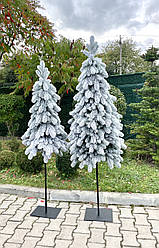 160 см Штучна ялинка HVOYA Style Lux вузька засніжена