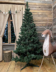 Штучна ялинка новорічна 2 м зелена ПВХ плівка