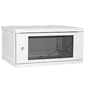 Шафа настінна Ipcom 6U, 600*450, RAL7035 (СН-6U-060х045-ДС-7035)