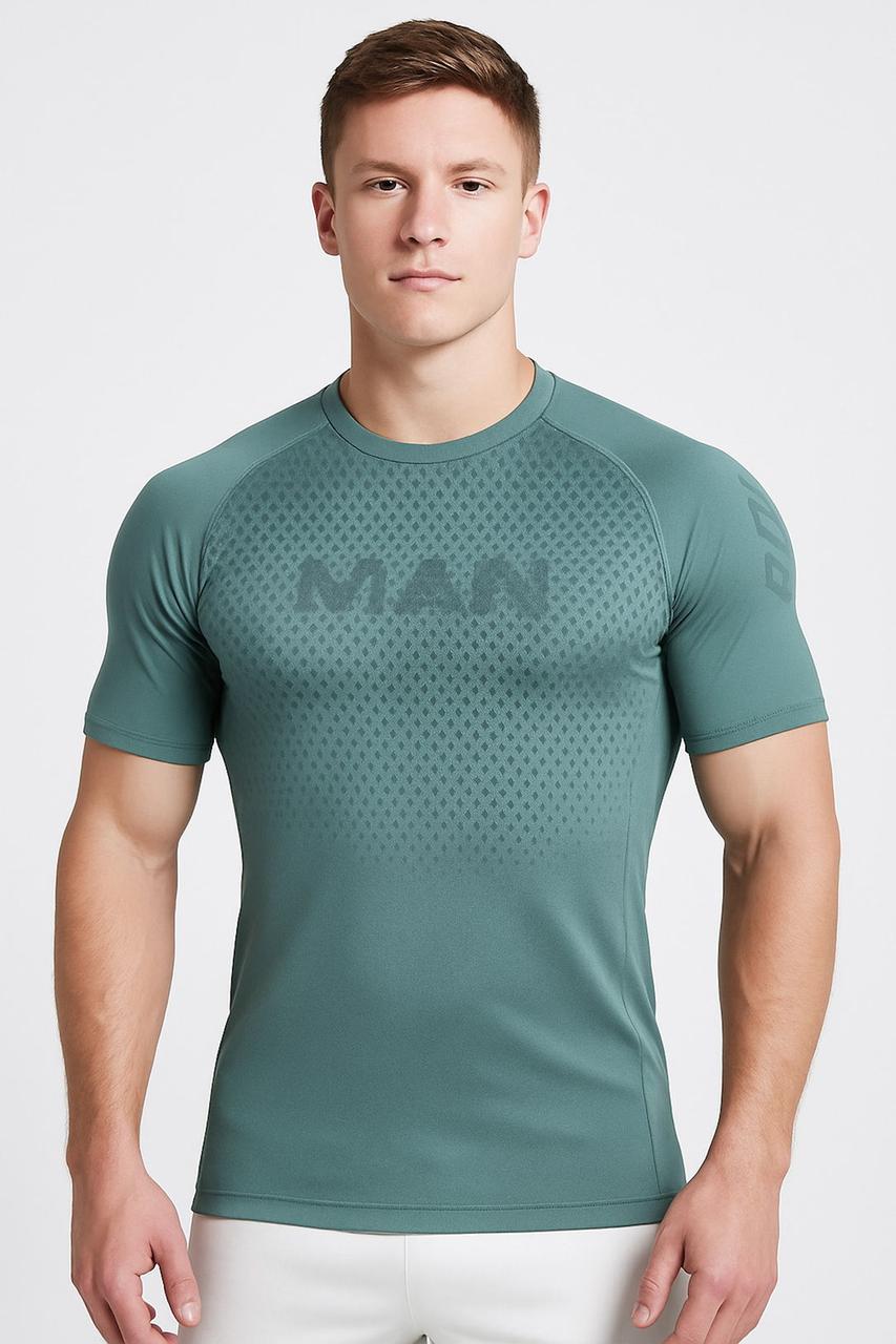 Футболка компресійна чоловіча Men Lennoxpupis м'ятний, фото 1