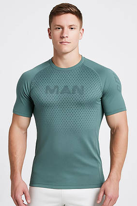 Футболка компресійна чоловіча Men Lennoxpupis м'ятний