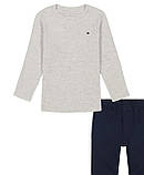 Дитячий комплект Tommy Hilfiger лонгслів, футболка та штани 1159842771 (Різні кольори 3T), фото 2