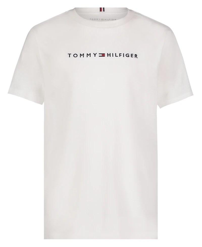 Дитяча футболка Tommy Hilfiger з вишитим логотипом 1159842775 (Білий 2T), фото 1