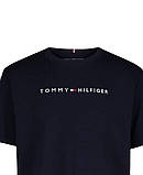 Дитяча футболка Tommy Hilfiger з вишитим логотипом 1159842776 (Синій 2T), фото 3