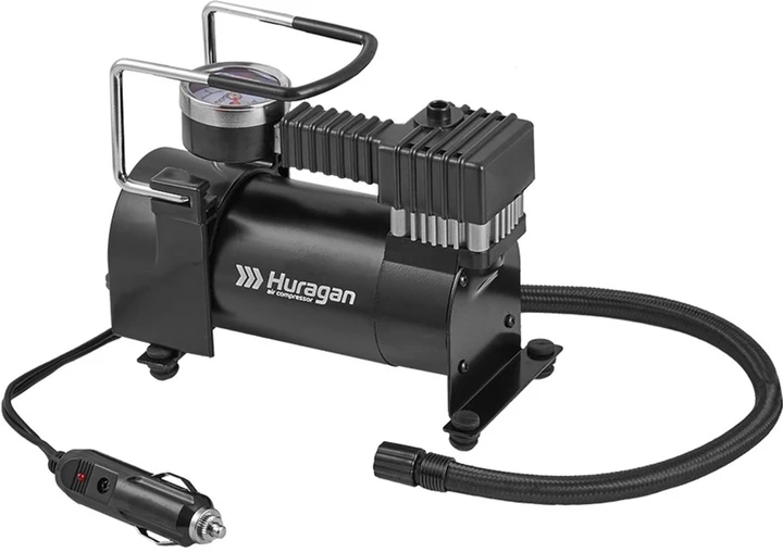 Автомобільний компресор Huragan 12 В 7 Атм 35 л/хв (H0100), фото 1