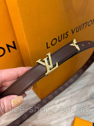 Ремінь Louis Vuitton шкіряний, фото 5