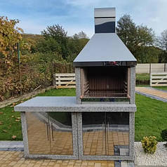 Камін-барбекю "Гарден Шеф" з фасадами комплект S