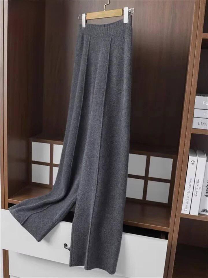 Жіночі теплі штани; Кольори: світло-бежевий, моко, графіт, чорний; азмери — 42-44,46-48,50-52;, фото 1