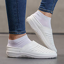 Жіночі медичні білі тапочки, фото 5