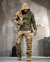 Тактичний костюм армійський комплект 6 в 1 військова форма Multicam / Мультикам