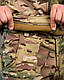 Демісезонний тактичний костюм софтшел Multicam / Мультикам військова форма - фото 3 - id-p2742174883