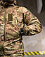 Демісезонний тактичний костюм софтшел Multicam / Мультикам військова форма - фото 7 - id-p2742174883