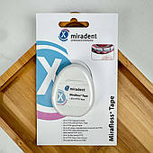 Зубна нитка Miradent Mirafloss Tape вощена 20 м