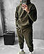 Чоловічий спортивний костюм; Колір: сірий, хакі, чорний; Розмір: 44-46, 48-50, 2-54, 54-56 ;, фото 3